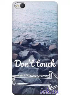 Чехол для HTC One X9 - Don't touch