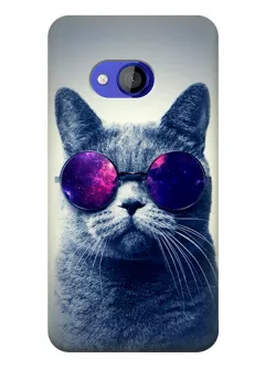 Чехол для HTC U Play - Кот в очках