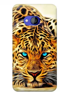 Чехол для HTC U Play - Леопард