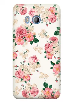 Чехол для HTC U11 - Букеты цветов