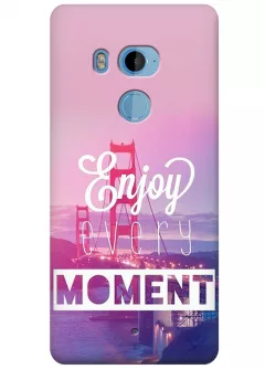 Чехол для HTC U11 Plus - Enjoy moment