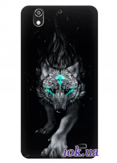 Чехол для Huawei Ascend G630 - Волк