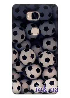 Чехол для Huawei GR5 - Футбольные мячи