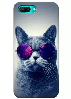 Чехол для Huawei Honor 10 - Кот в очках