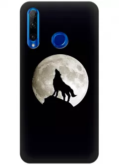 Чехол для Huawei Honor 20 Lite - Воющий волк