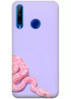 Чехол для Huawei Honor 20 Lite - Розовая змея