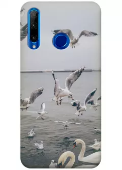 Чехол для Huawei Honor 20 Lite - Морские птицы