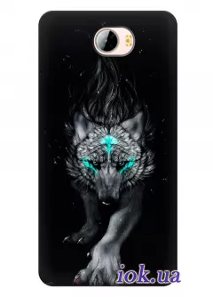 Чехол для Huawei Honor 5A - Волк