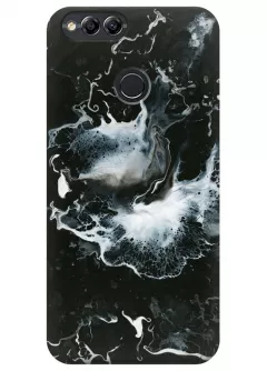 Чехол для Huawei Honor 7X - Всплеск мрамора
