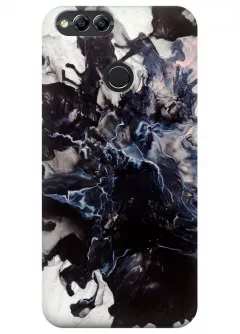 Чехол для Huawei Honor 7X - Взрыв мрамора