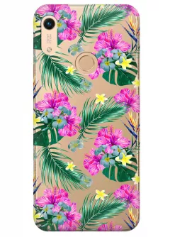 Чехол для Huawei Honor 8A 2020 - Тропические цветы