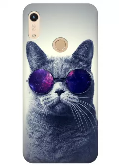 Чехол для Huawei Honor 8A - Кот в очках