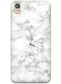Чехол для Huawei Honor 8S - Белый мрамор