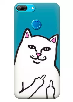 Чехол для Huawei Honor 9 Lite - Кот с факами