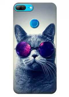Чехол для Huawei Honor 9 Lite - Кот в очках