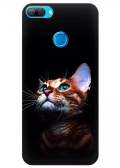 Чехол для Huawei Honor 9i - Зеленоглазый котик