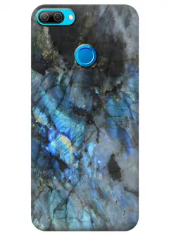 Чехол для Huawei Honor 9i - Синий мрамор