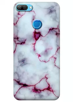 Чехол для Huawei Honor 9i - Розовый мрамор