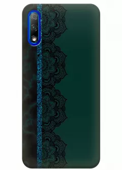 Чехол для Huawei Honor 9X Pro - Зелёная мандала