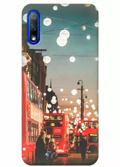 Чехол для Huawei Honor 9X - Вечерний Лондон