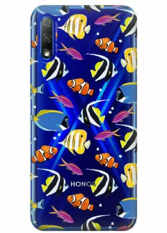 Чехол для Huawei Honor 9X Pro - Bright fish