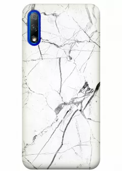 Чехол для Huawei Honor 9X - White marble
