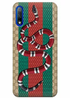 Чехол для Huawei Honor 9X Pro - Стильная змея