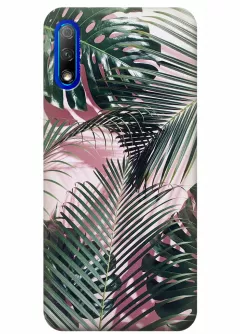 Чехол для Huawei Honor 9X - Пальмовые листья