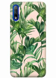 Чехол для Huawei Honor 9X - Пальмовые ветки