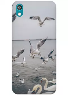 Чехол для Huawei Honor Play 3e - Морские птицы