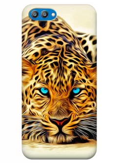 Чехол для Huawei Honor V10 - Леопард