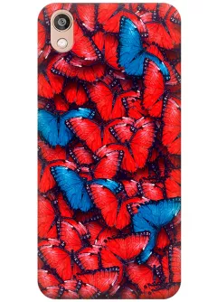 Чехол для Huawei Honor 8S - Красные бабочки
