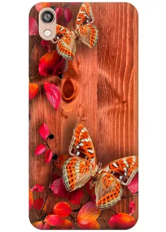 Чехол для Huawei Honor 8S - Бабочки на дереве