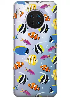 Чехол для Huawei Mate 30 - Bright fish