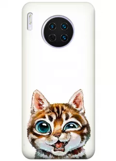 Чехол для Huawei Mate 30 5G - Эмодзи кот