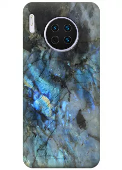 Чехол для Huawei Mate 30 5G - Синий мрамор