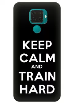Чехол для Huawei Mate 30 Lite - Train hard