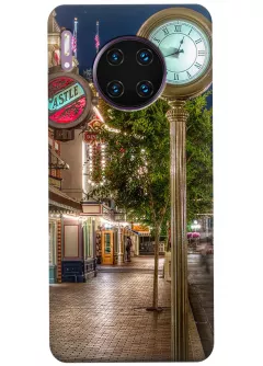 Чехол для Huawei Mate 30 Pro 5G - Ночная улица