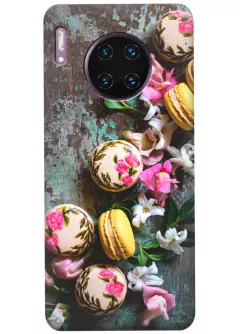 Чехол для Huawei Mate 30 Pro 5G - Цветочные макаруны
