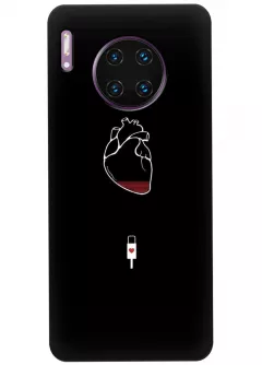 Чехол для Huawei Mate 30 Pro 5G - Уставшее сердце