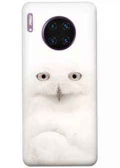 Чехол для Huawei Mate 30 Pro - Белая сова