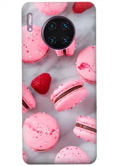 Чехол для Huawei Mate 30 Pro 5G - Мраморные пироженки