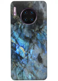 Чехол для Huawei Mate 30 Pro - Синий мрамор