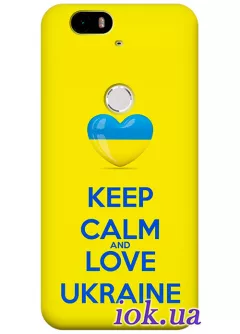 Чехол для Huawei Nexus 6P - Love Ukraine
