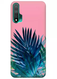 Чехол для Huawei Nova 5 Pro - Тропические листья