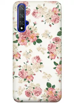 Чехол для Huawei Nova 5T - Букеты цветов