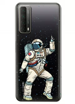 Чехол для Huawei P Smart 2021 - Веселый космонавт
