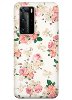 Чехол для Huawei P40 Pro - Букеты цветов