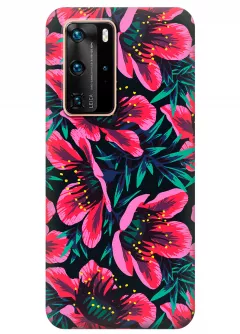 Чехол для Huawei P40 Pro - Цветочки