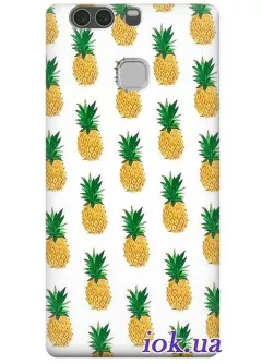 Чехол для Huawei P9 - Pineapples